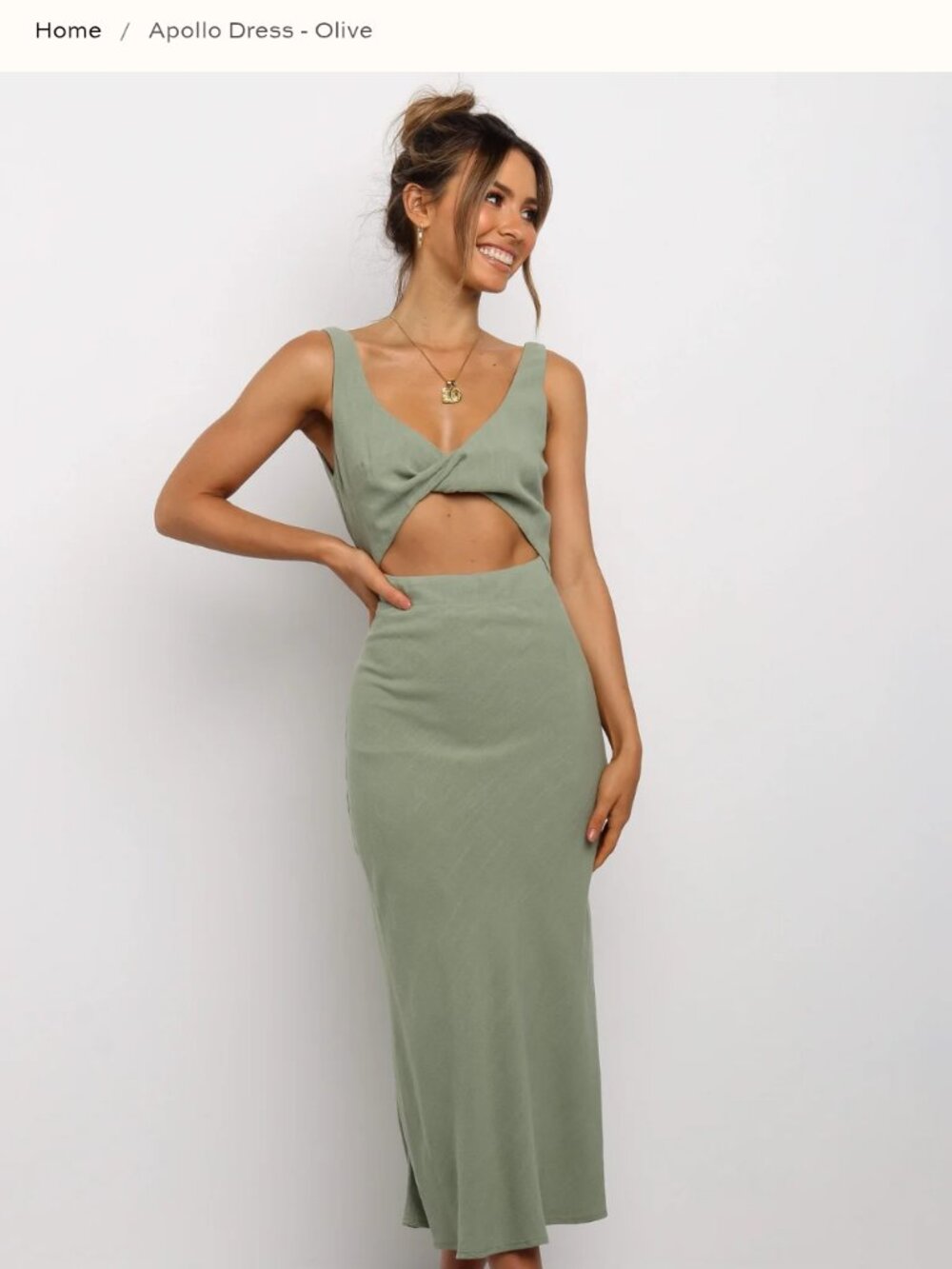 Petal and Pup Apollo Midi Summer dress
